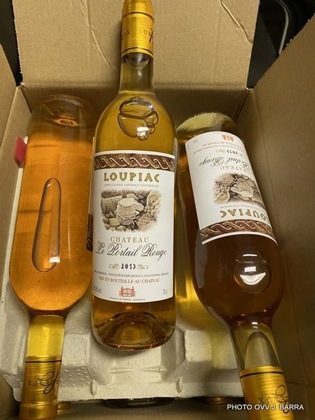 Null 
600瓶 LE PORTAIL ROUGE酒庄2013年 - 白酒产区LOUPIAC（100盒6瓶）可收回增值税