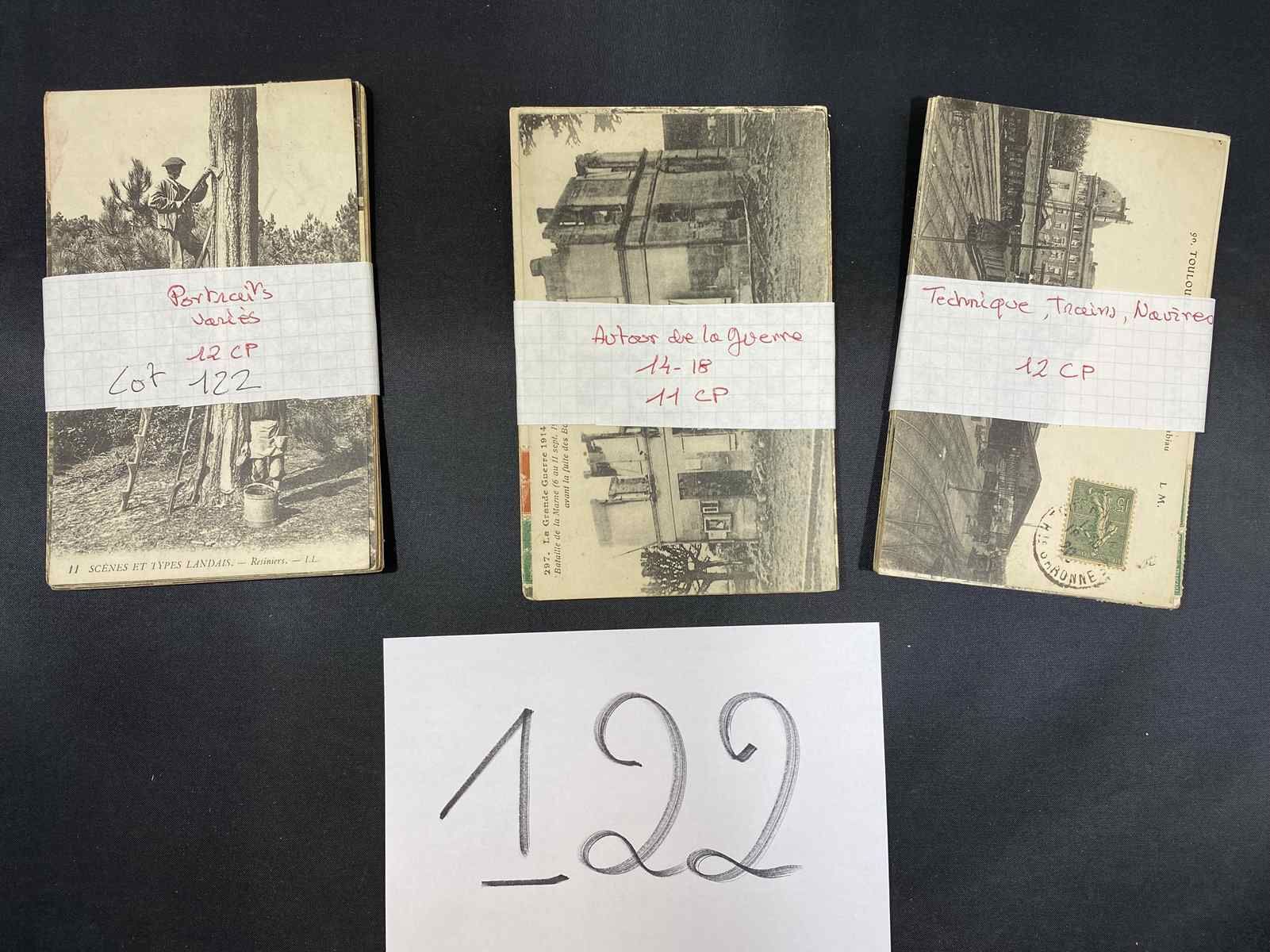 Null 35张有主题、有动画的老明信片。11 在第一次战争前后。12个关于各种肖像，12个关于技术和火车。