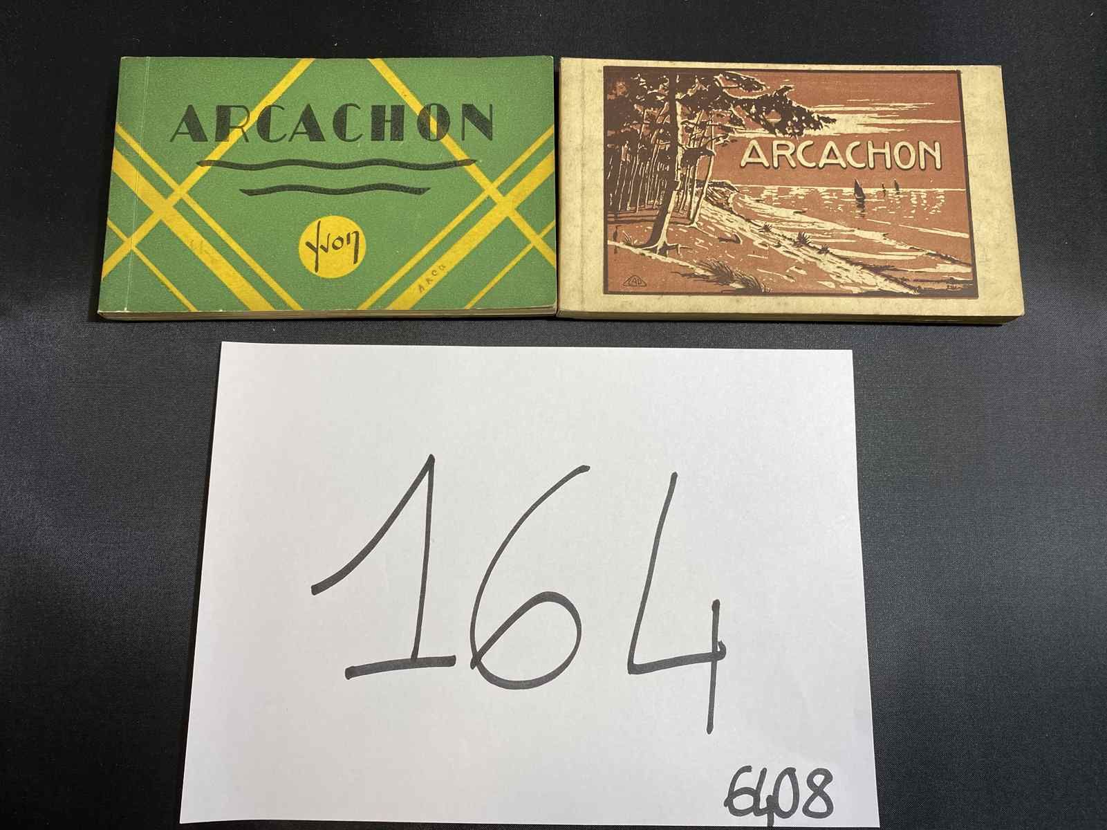 Null 两本关于阿尔卡洪的小册子，每本包含19张明信片。斯特拉斯堡的阿尔萨斯艺术摄影公司印制的，每张照片都有保护纸，并有棕色/褐色的插图封面。另一本由Yvon&hellip;