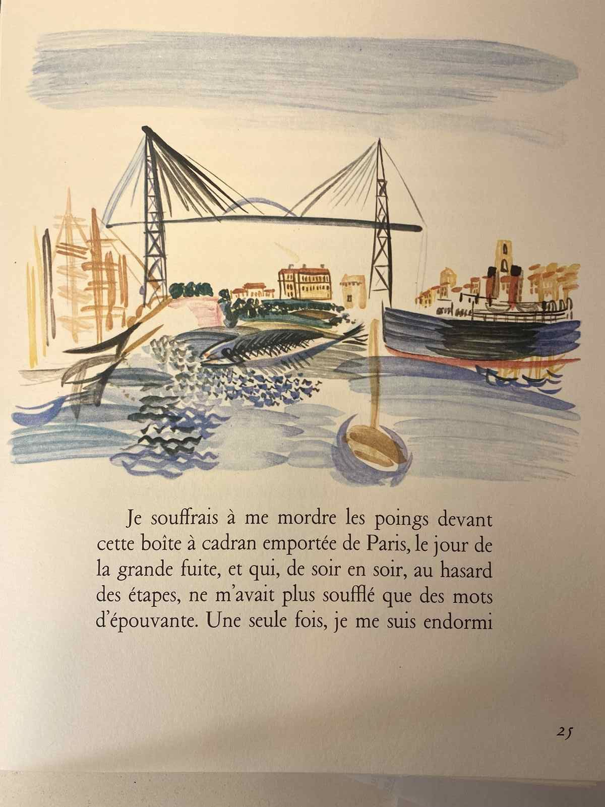Null Roland Dorgelès - vacances forgées - Illustrations Raoul Dufy - n°2399 - 19&hellip;