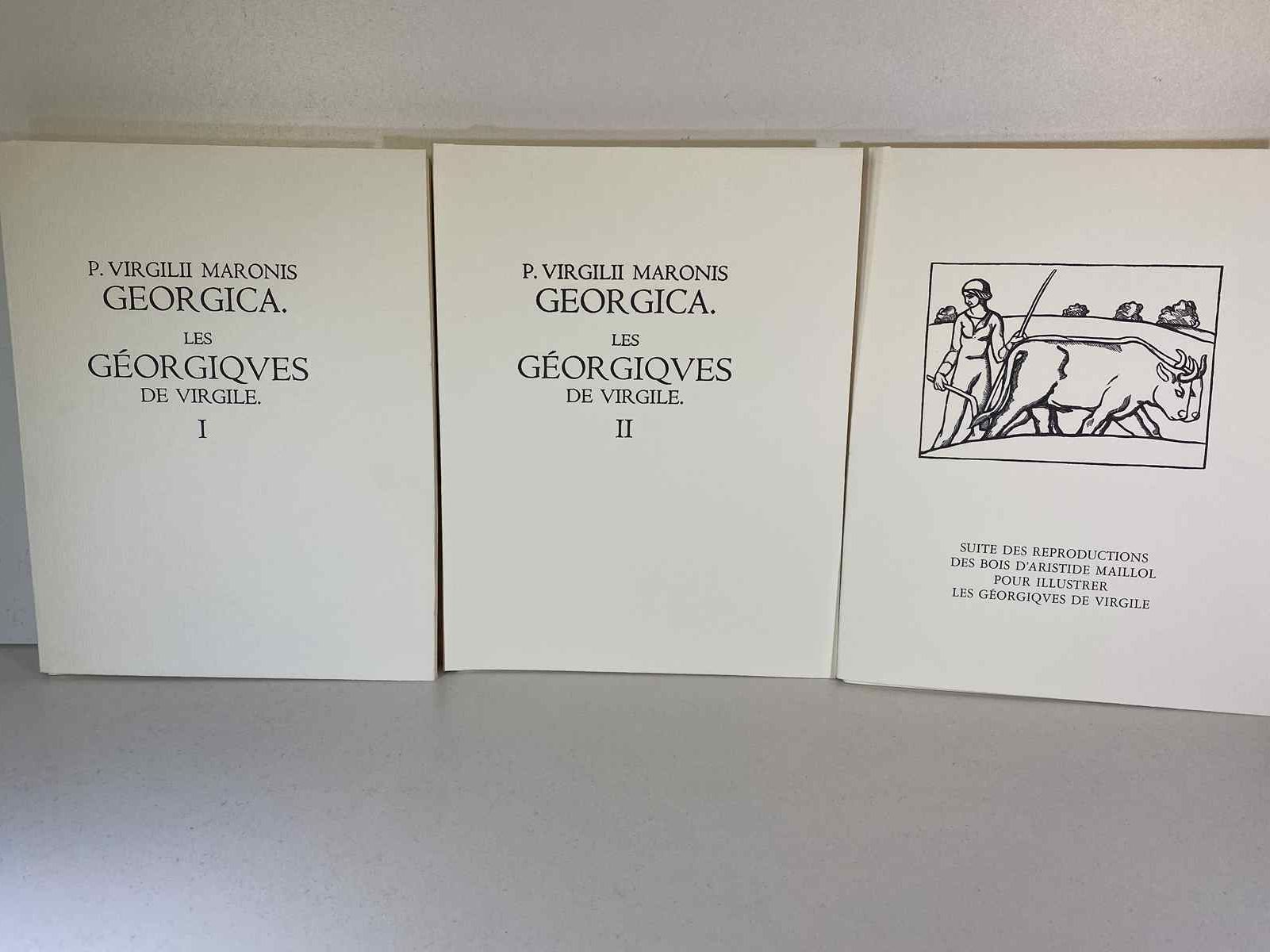 Null Virgilio - Georgique - Illustrazioni di Maillol - Formato: grande in-4