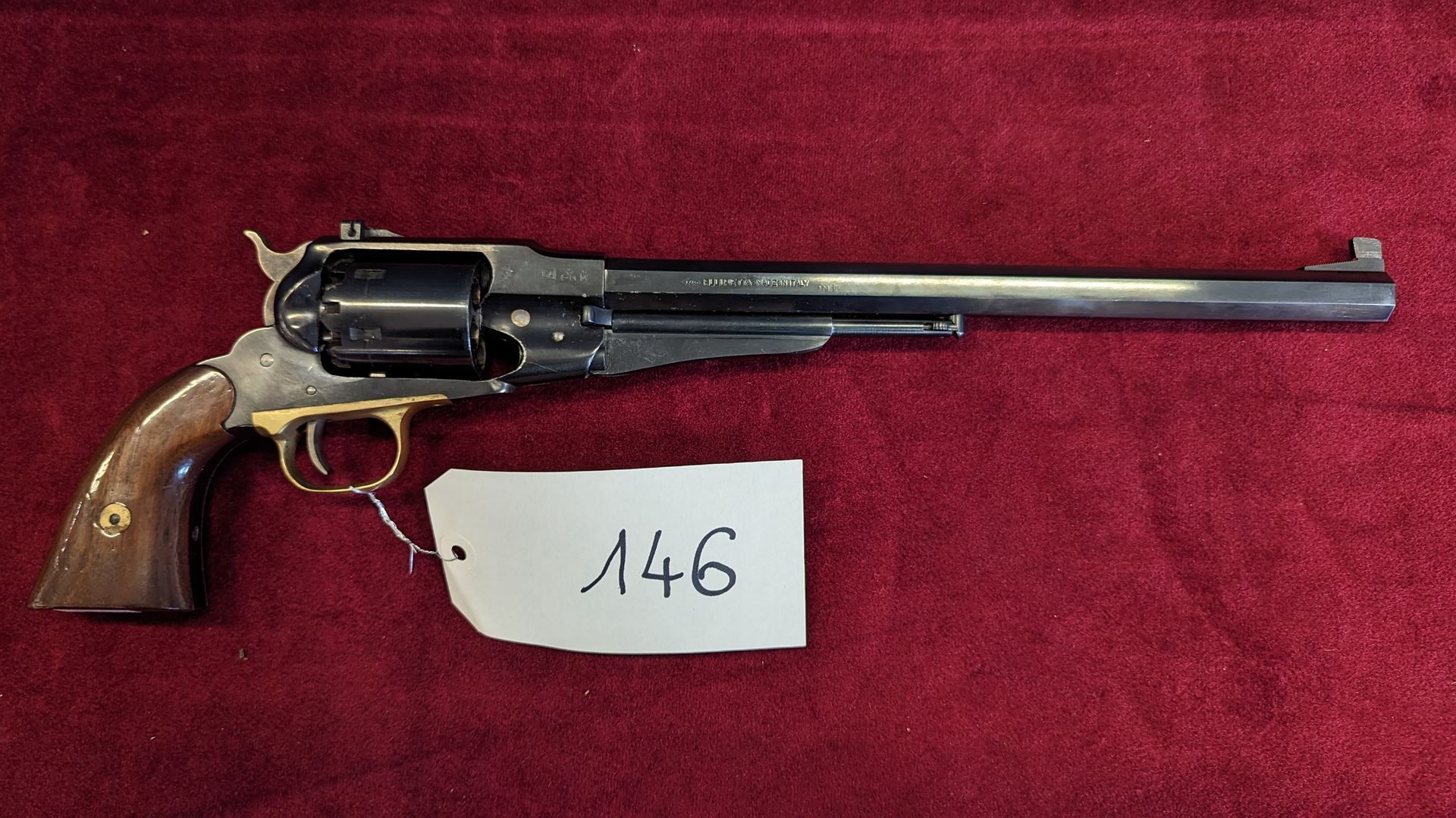 Null Revolver Pietta modèle 1858 Texas Buffalo RGC44 calibre .44 PN, canon octog&hellip;