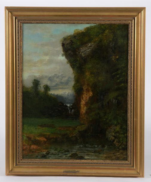 Null 
Atelier de Gustave COURBET (Cherubino PATA ou Jean-Jean CORNU).
La cascade&hellip;