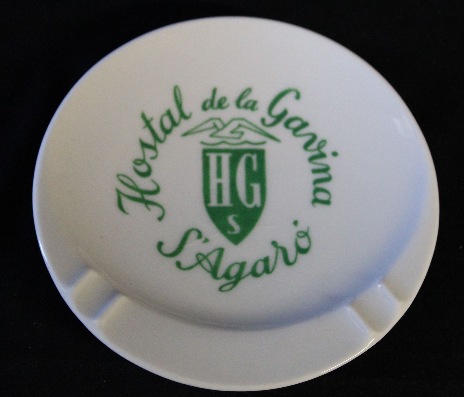 Null 碟形烟灰缸 "HOSTAL DE LA GAVINA S AGARO", 11,5, 西班牙陶器