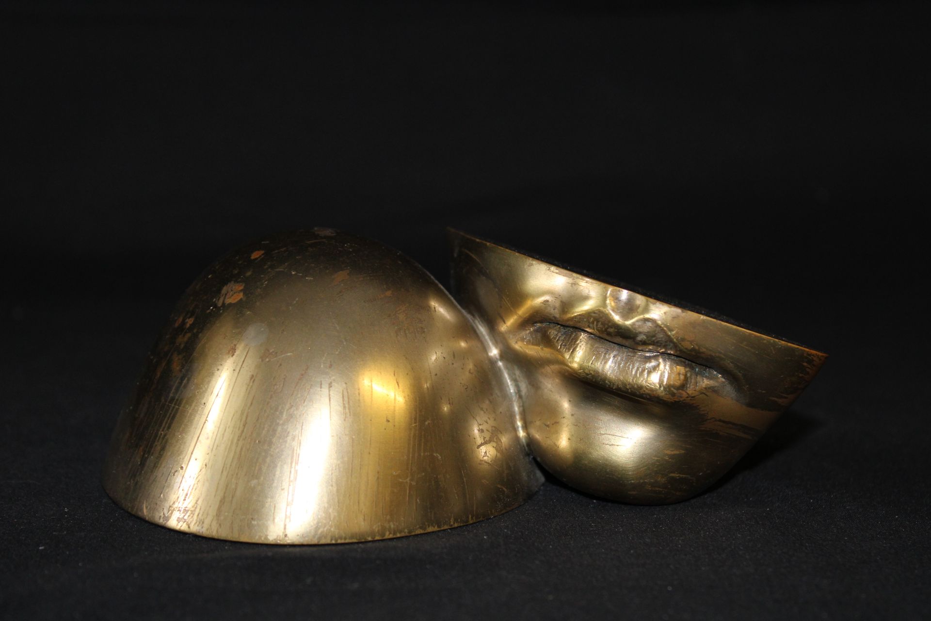 PIERRE COTTENCIN (1953-) 
Bronze, "Shoulder and mouth" Patrick Cottencin (1953-)&hellip;