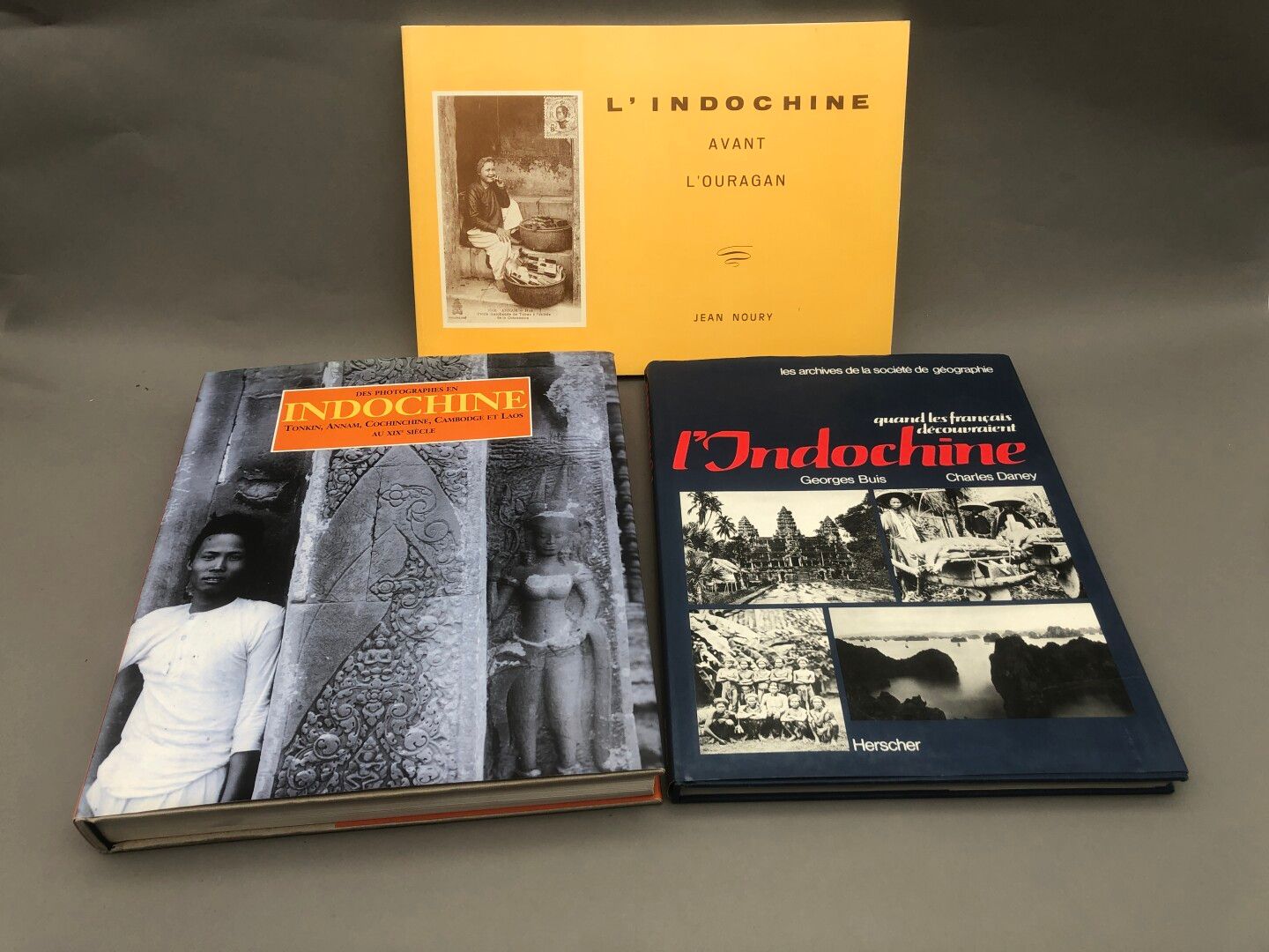 Null 1981

Ensemble de trois monographies illustrées sur l'Indochine.

- L'indoc&hellip;