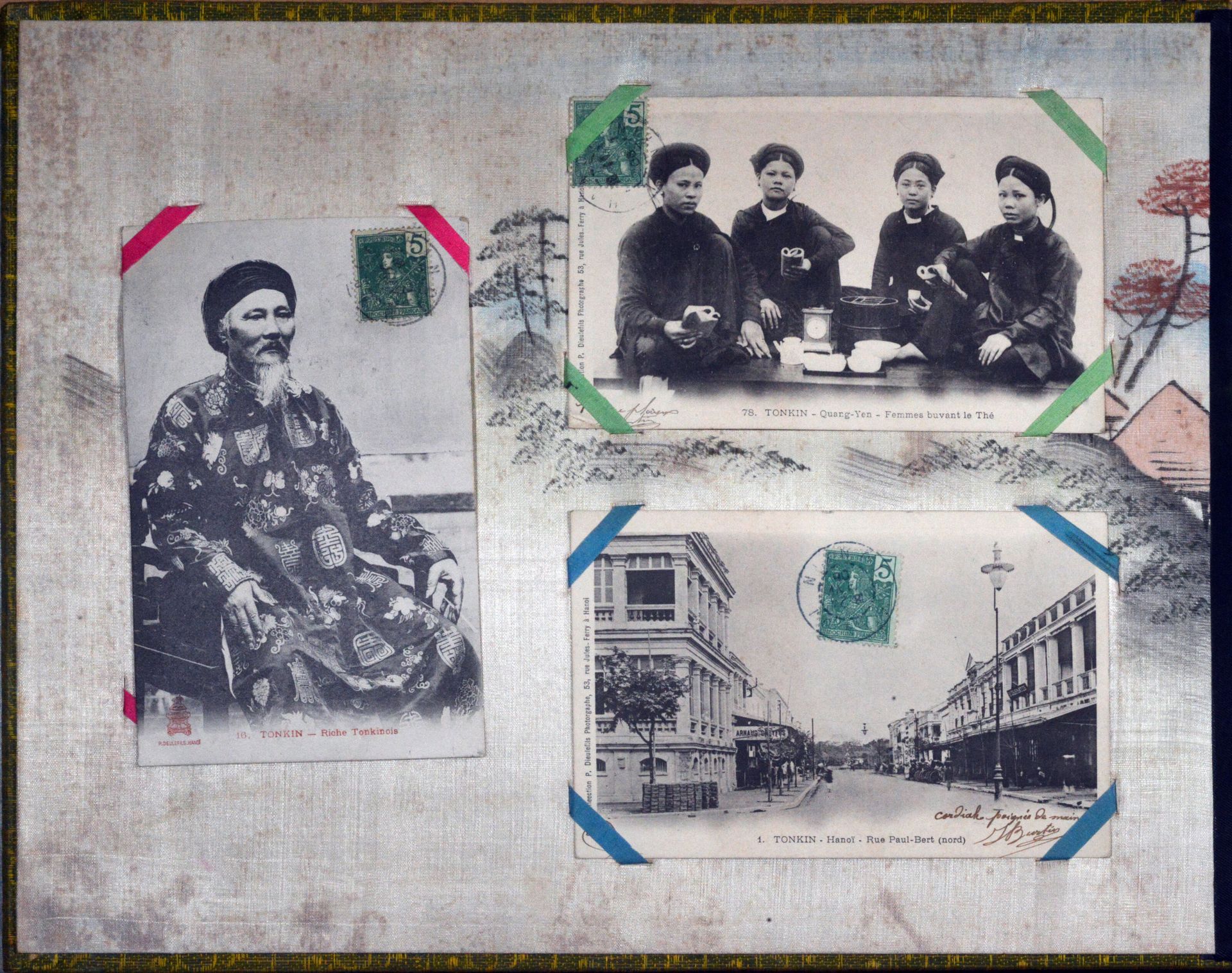 Null Hanoï et Tonkin, 1900-1910

Collection de cartes postales montée sur un alb&hellip;