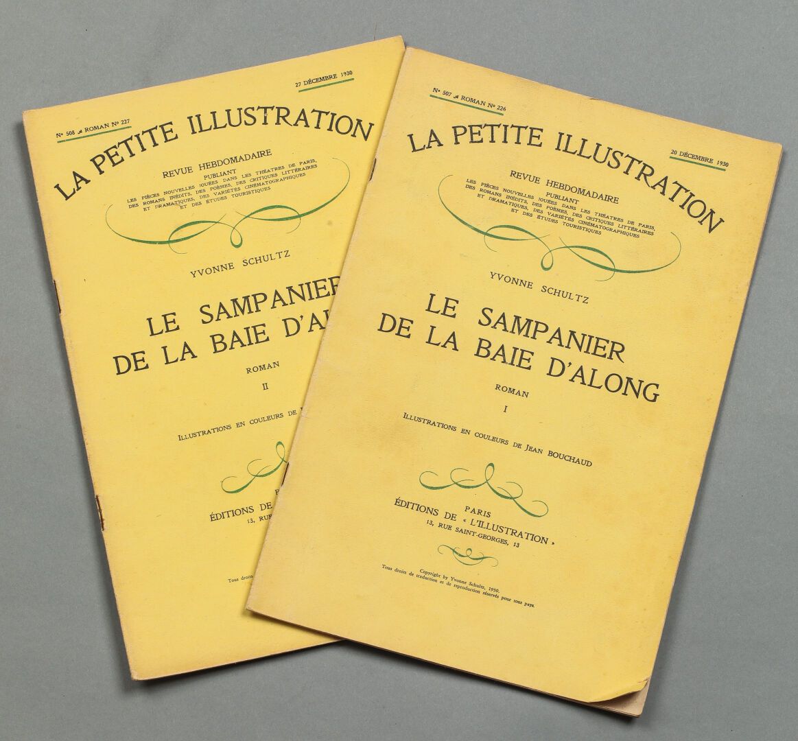Null 1930

LA PETITE ILLUSTRATION

Le sampanier de la baie d'Along. Paris, éditi&hellip;