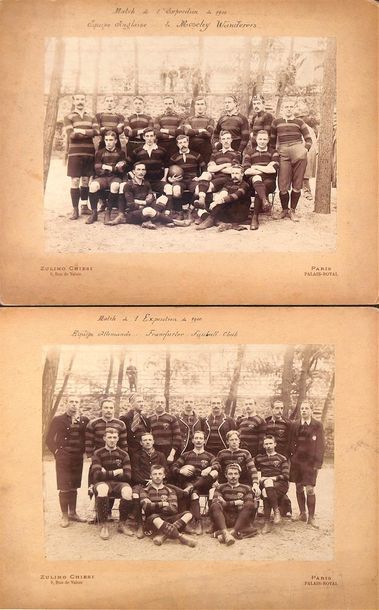 Null Photographies originales de l'équipe de footballrugby d'Angleterre (Moseley&hellip;
