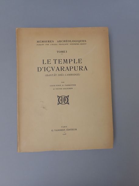Null 1926. PARMENTIER (H.), GOLOUBEW (V.) et FINOT (L.),

Le temple d'Içvarapura&hellip;