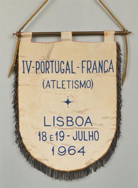 Null Fanion de la IVème rencontre internationale d'athlétisme entre le Portugal &hellip;