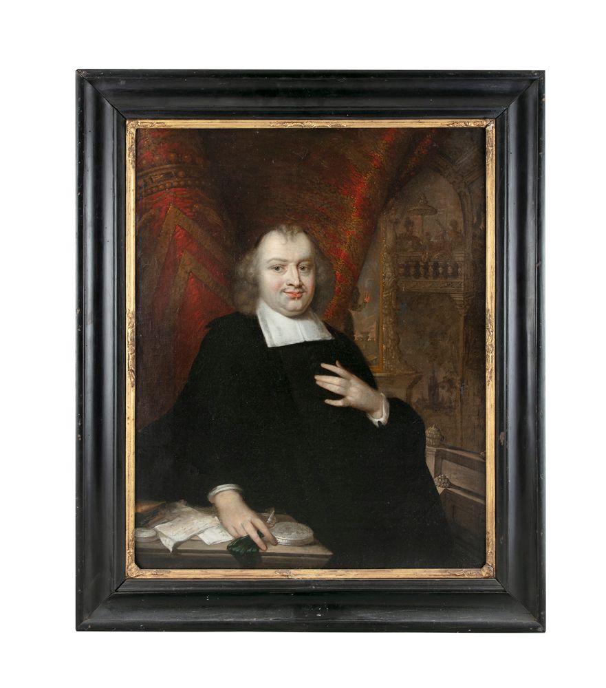 Null 在约翰内斯-巴列文斯（1672-1700）之后，荷兰大养老金领取者加斯帕尔-法格尔的肖像，布面油画，64 x 51厘米 这幅画的一个版本在阿姆斯特丹的&hellip;
