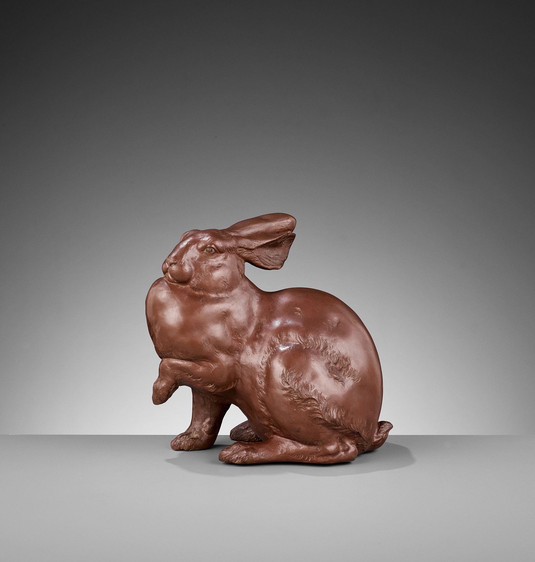 SHIHO: A FINE BRONZE OF A HARE SHIHO : UNE FINE BRONZE DE LÈVRE
Par Watanabe Shi&hellip;