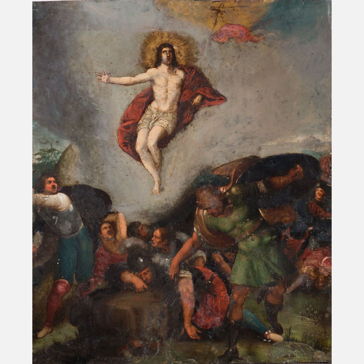 Frans FRANCKEN (1581-1642) Frans Francken (1581-1642), La Resurrección, óleo sob&hellip;