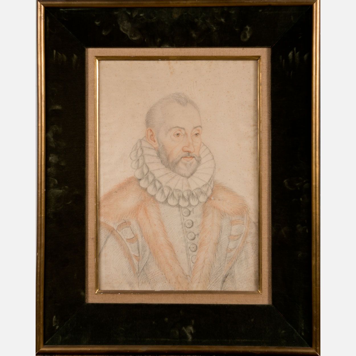 Francois Clouet (1510-1572)-circle Francois Clouet (1510-1572)-circa, Ritratto d&hellip;