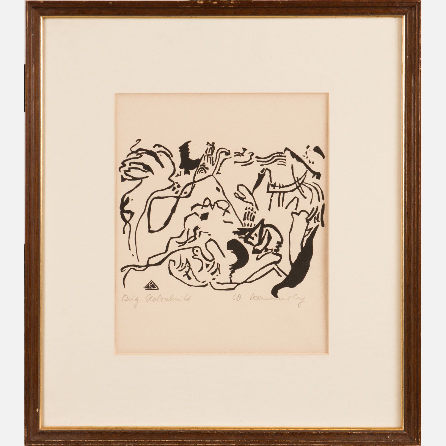 Wassily Kandinsky (1866-1944)-graphic Wassily Kandinsky (1866-1944) -graphique, &hellip;