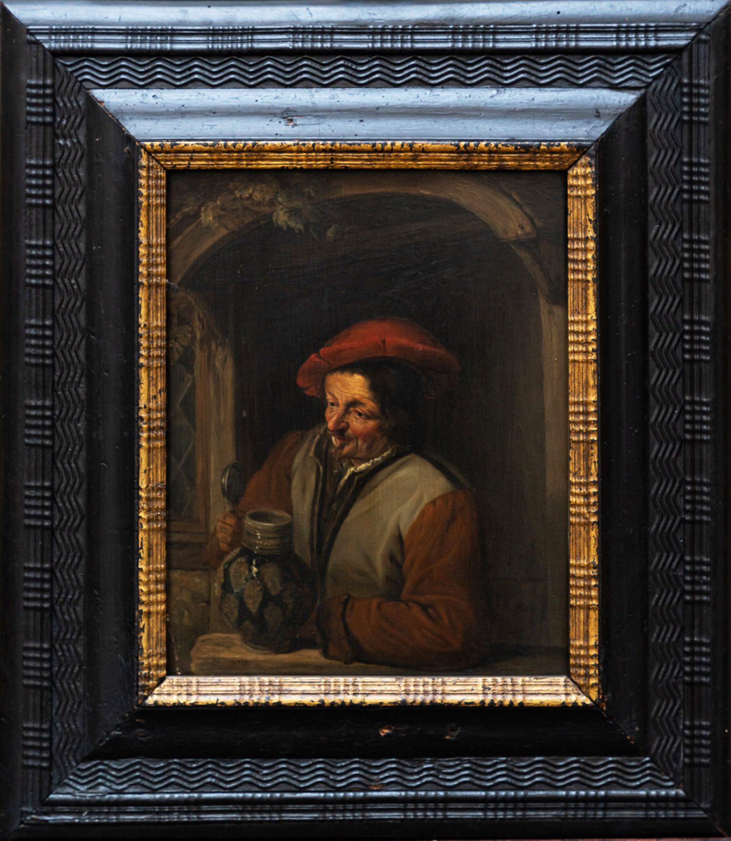 Adriaen van Ostade (1610-1685) Adriaen van Ostade (1610-1685), portrait d'un hom&hellip;