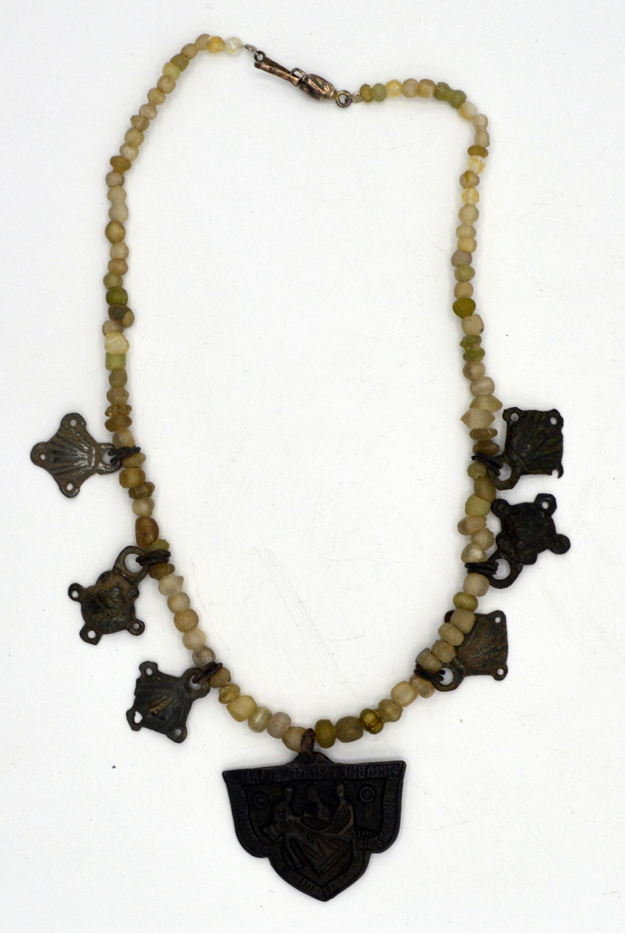 Null VIKING NECKLACE

DATE: X-XIV sec. D. C.

MATERIAL AND TECHNIQUE: glass past&hellip;