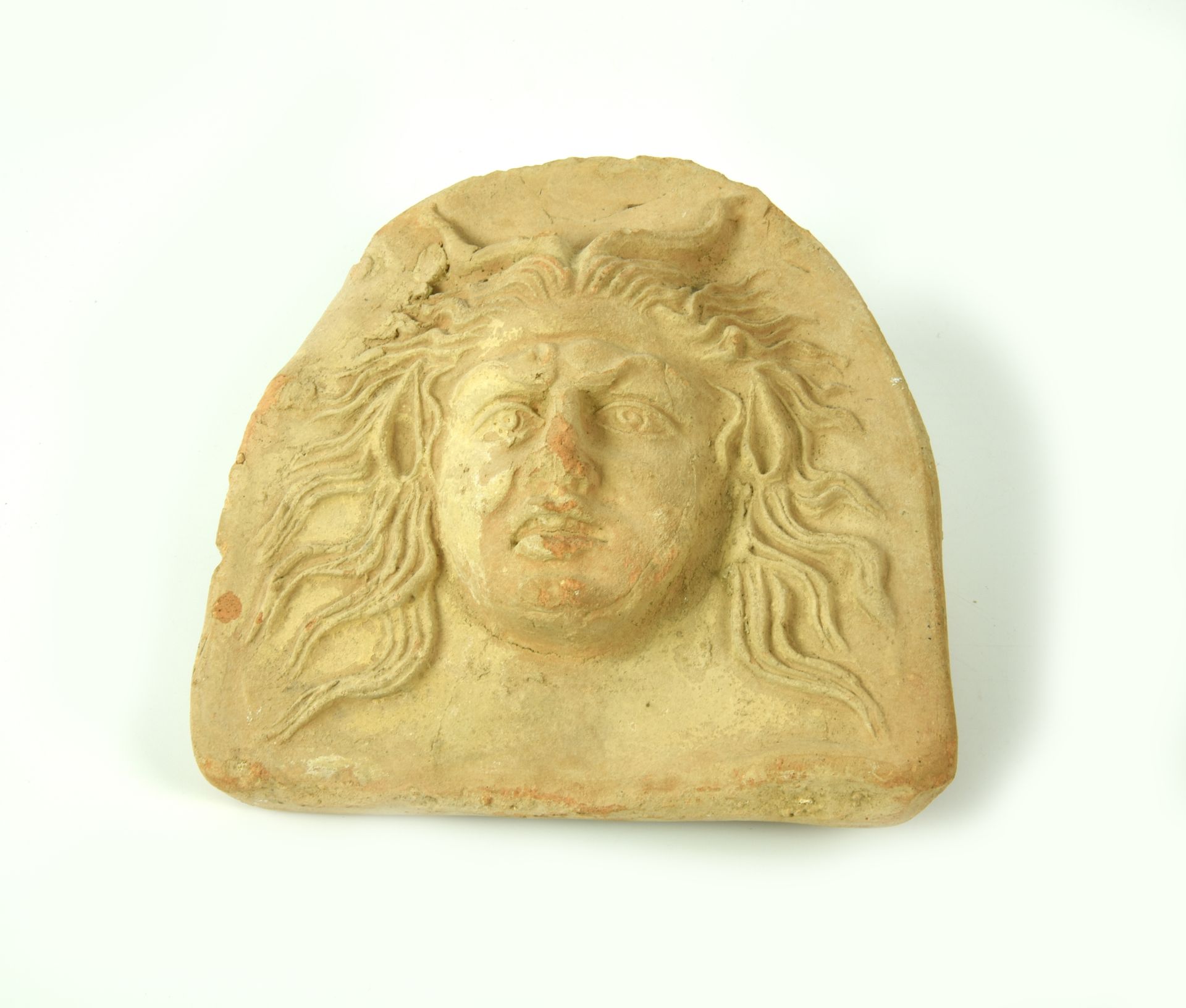 Null ANTEFIX TARANTINE

DATE: IV sec. A.. C.

MATERIAL AND TECHNIQUE: pinkish pu&hellip;