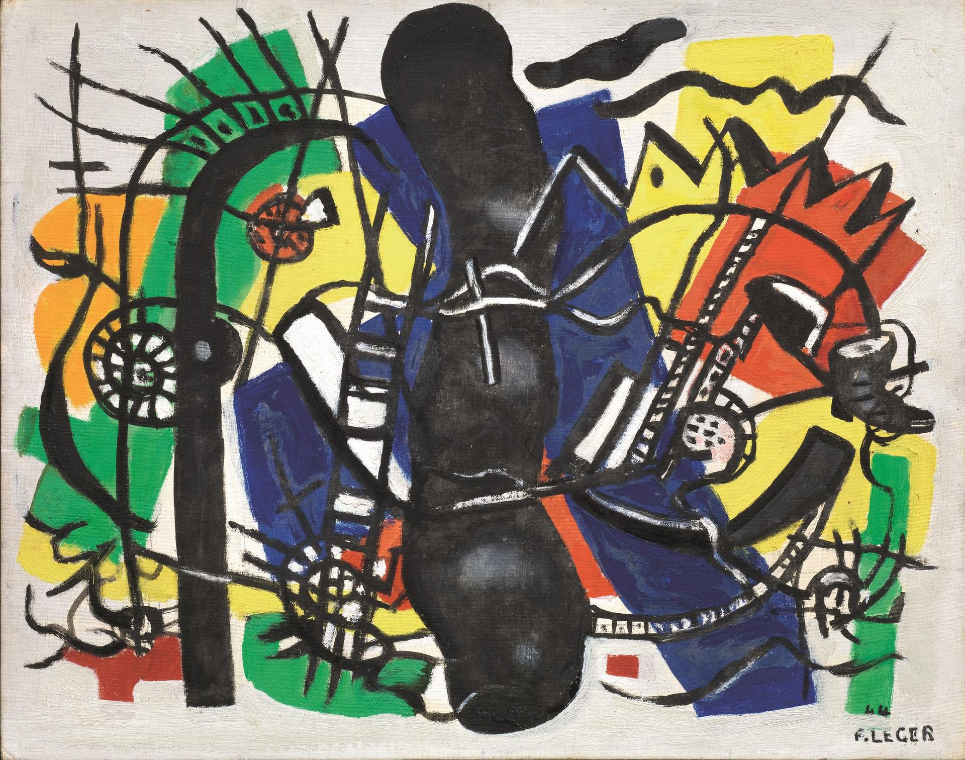 Fernand Leger Fernand Leger

(1881 - 1955)

LA FUME' AND NOIRE

oil on canvassed&hellip;