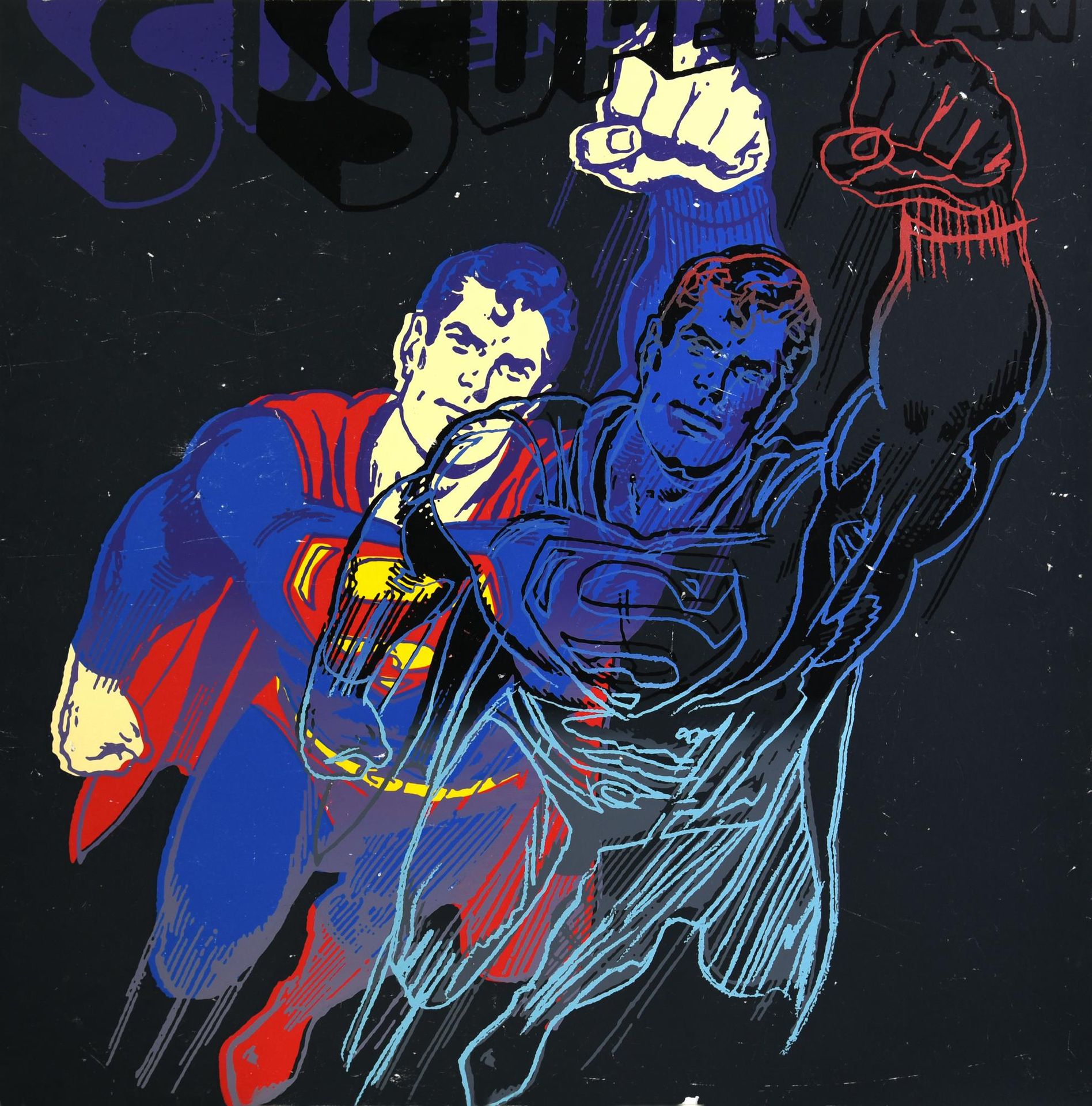 Andy Warhol Andy Warhol

(1928 - 1987)

SUPERMANN (MYTHEN-SUITE)

Farbserigrafie&hellip;