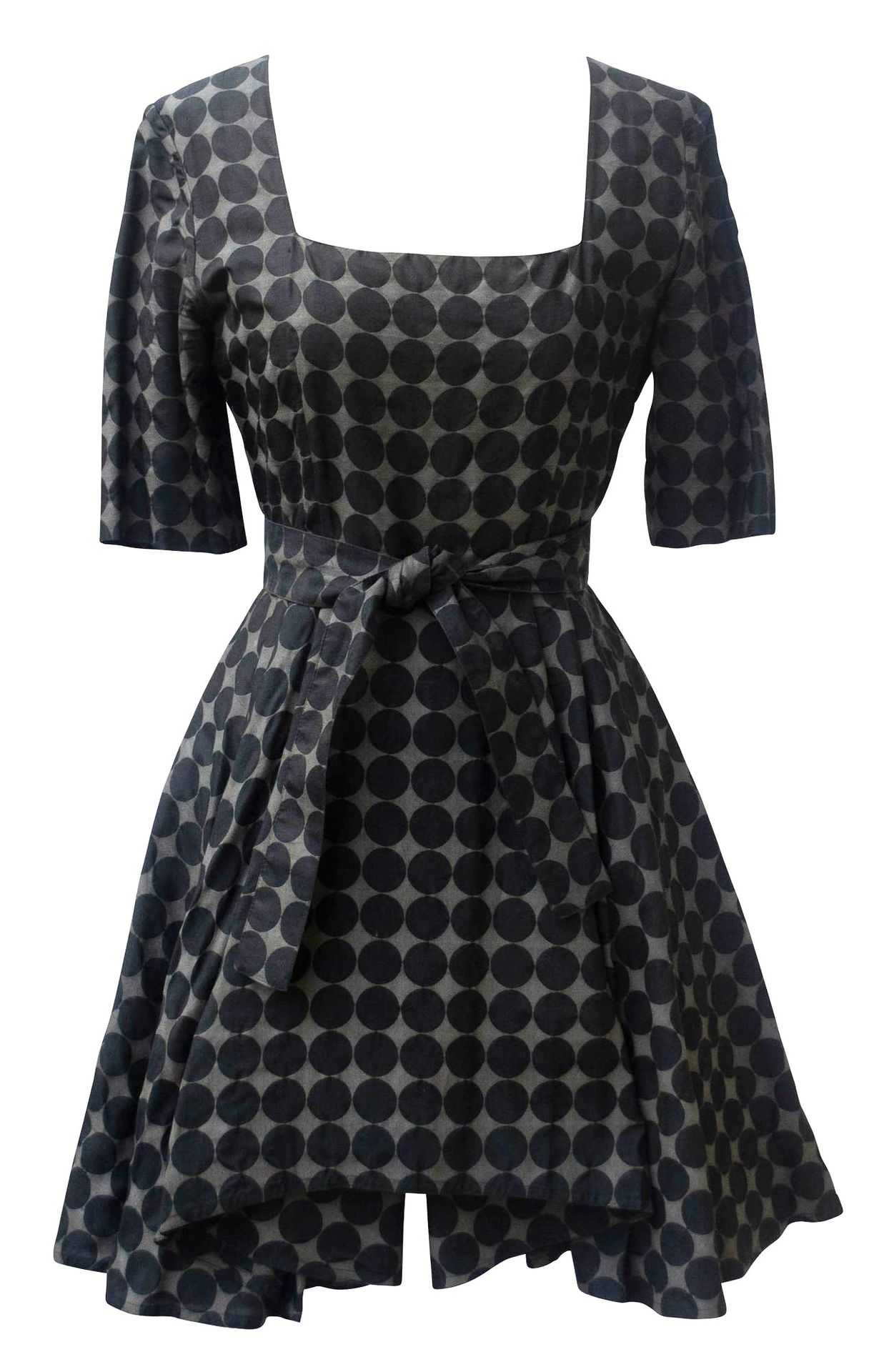 Null Martine Sitbon 

A-LINE DRESS



Description:

Dress in dark grey dots prin&hellip;