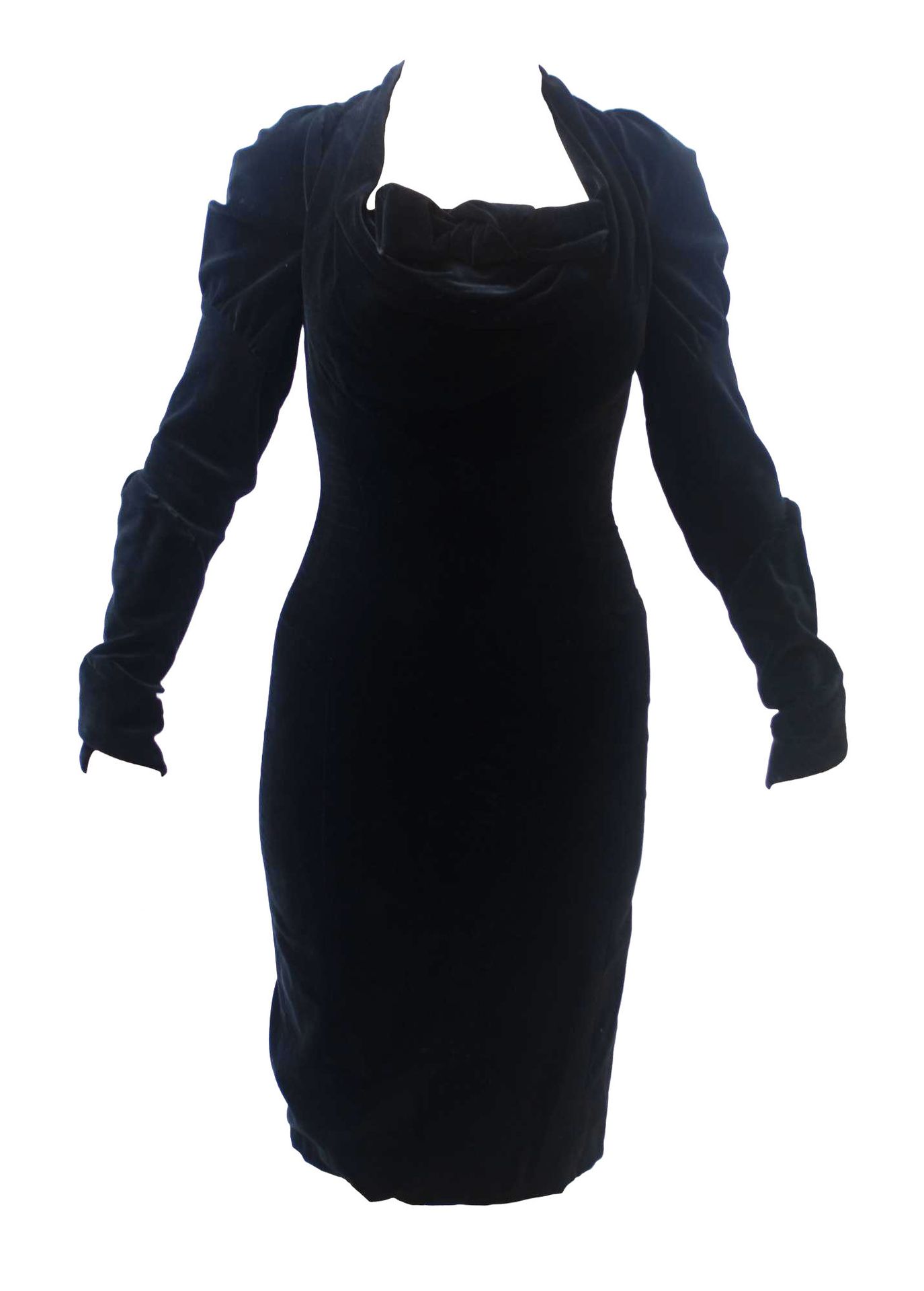 Null Vivienne Westwood 

BOW DRESS



Description:

Black velvet lining tight dr&hellip;