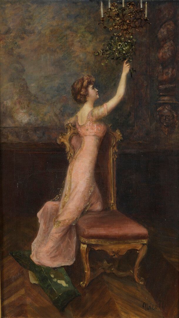 NICOLL OU NACOLL (XIXe siècle) NICOLL or NACOLL (19th century)

Woman hanging th&hellip;