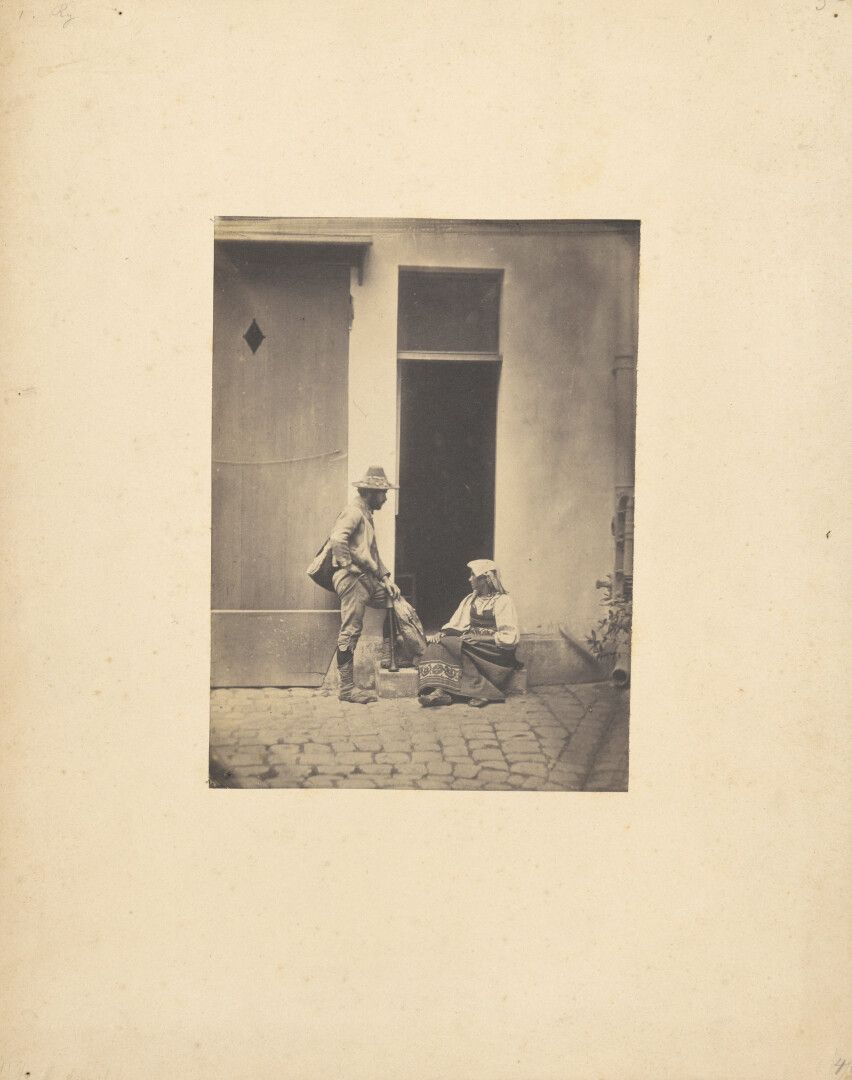 Null Charles Nègre (1820-1880)

Pifferaro et paysanne romaine dans la cour du 21&hellip;