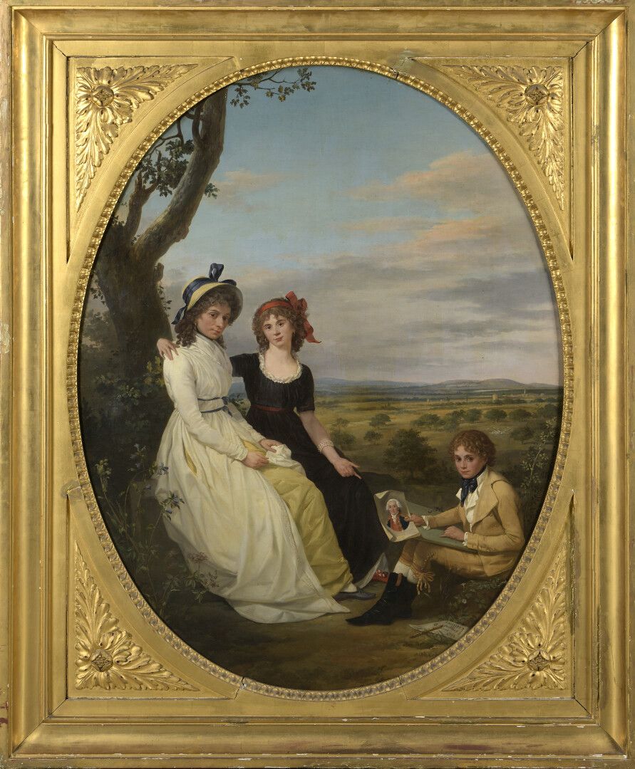 Null 
Etienne de LAVALLE-POUSSIN (Rouen 1735 - Paris 1802 )




埃雷曼斯-德-博福特家族的画像
&hellip;