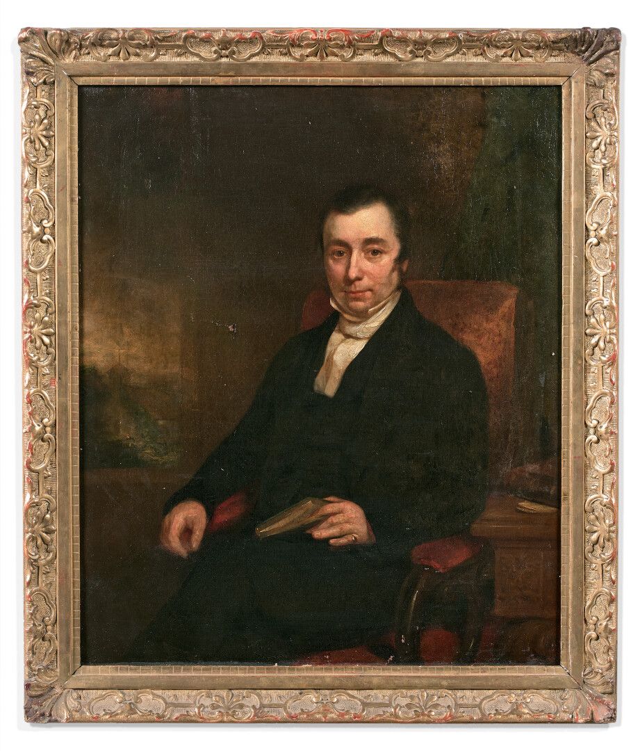 Null 大约1820年的英文学校

康斯特布尔的推定画像

原始画布（博斯韦尔的）。

画布背面刻有 "约翰-康斯特布尔/"字样。

61 x 51 厘米