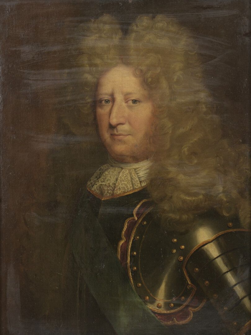 Null FRANZÖSISCHE SCHULE um 1700

Porträt des Marschalls de Villars

Segeltuch.
&hellip;