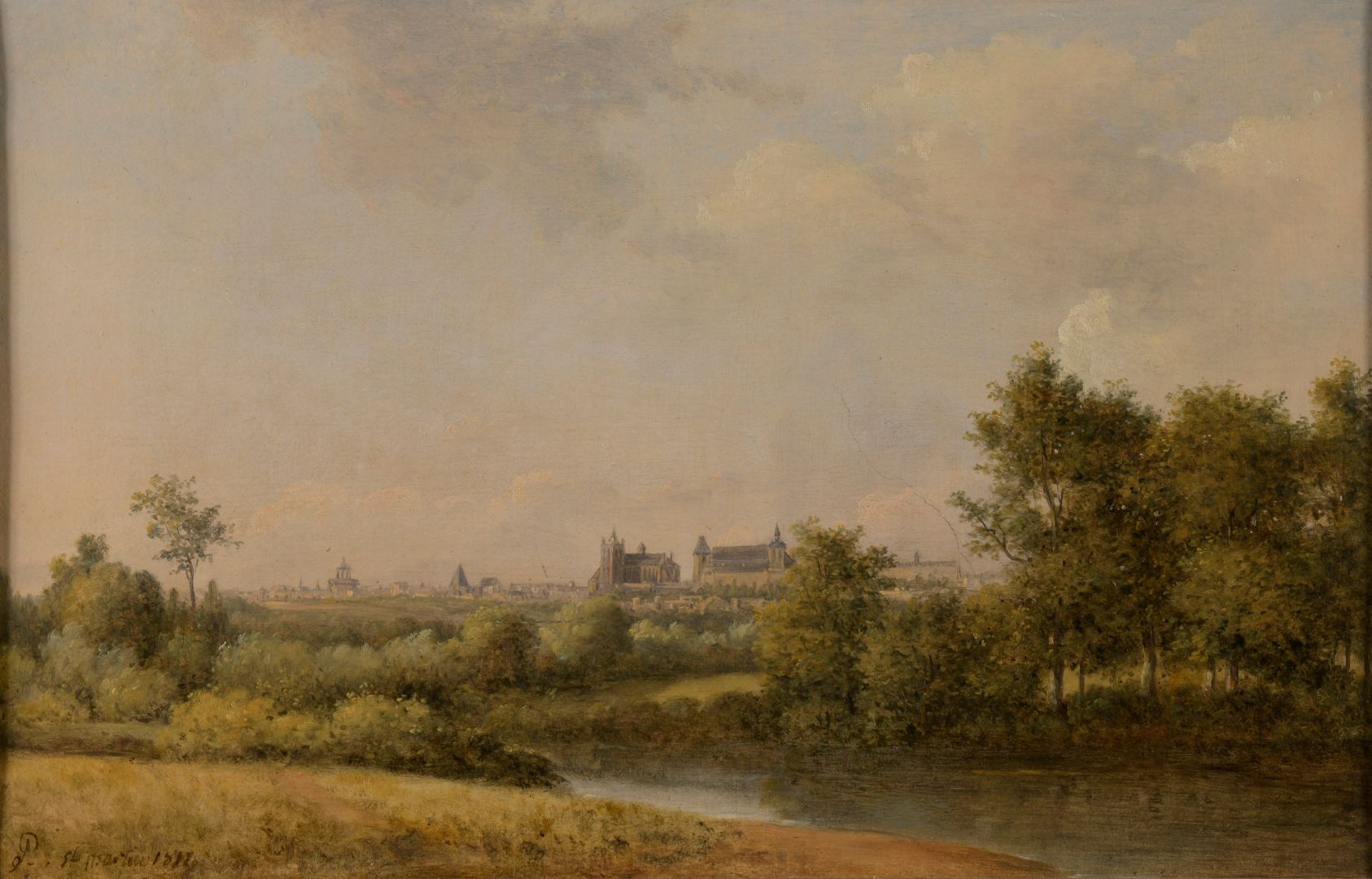 Null Alexandre PAU de SAINT-MARTIN (1791?-1848)

Ansicht von Beauvais

Marouflé-&hellip;