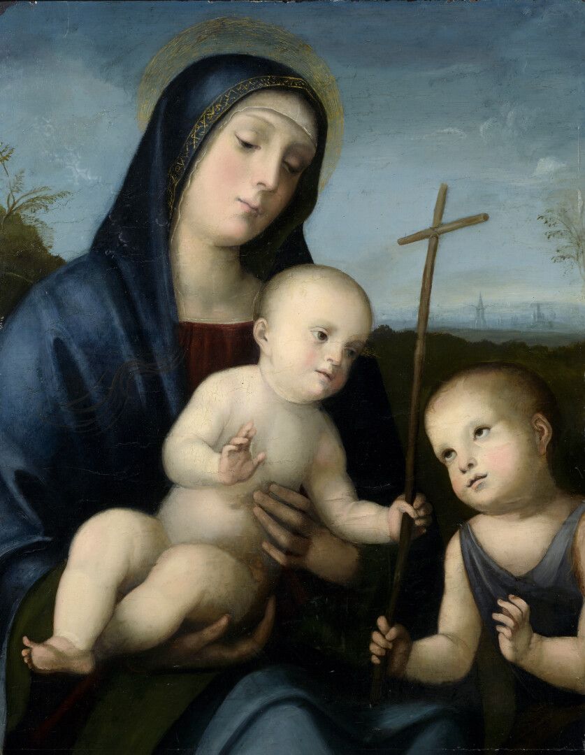 Null Ecole EMILIENNE vers 1520, atelier de Francesco FRANCIA

Vierge à l'Enfant &hellip;