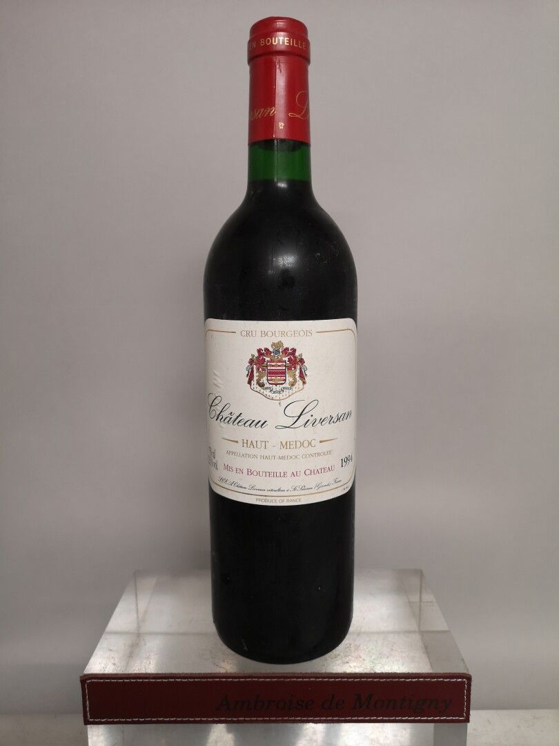 Null 1 Flasche Château LIVERSAN - Haut Médoc 1994