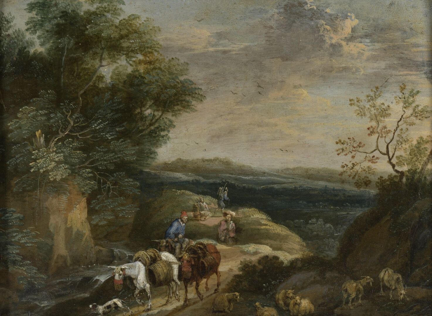 Null École FLAMANDE vers 1740

Chemin des muletiers

Cuivre.

25,5 x 35 cm