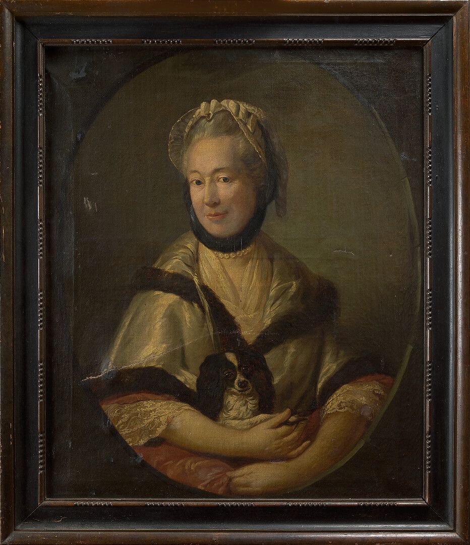 Null ESCUELA ALEMANA del siglo XVIII, séquito de TISCHBEIN

Retrato de una mujer&hellip;