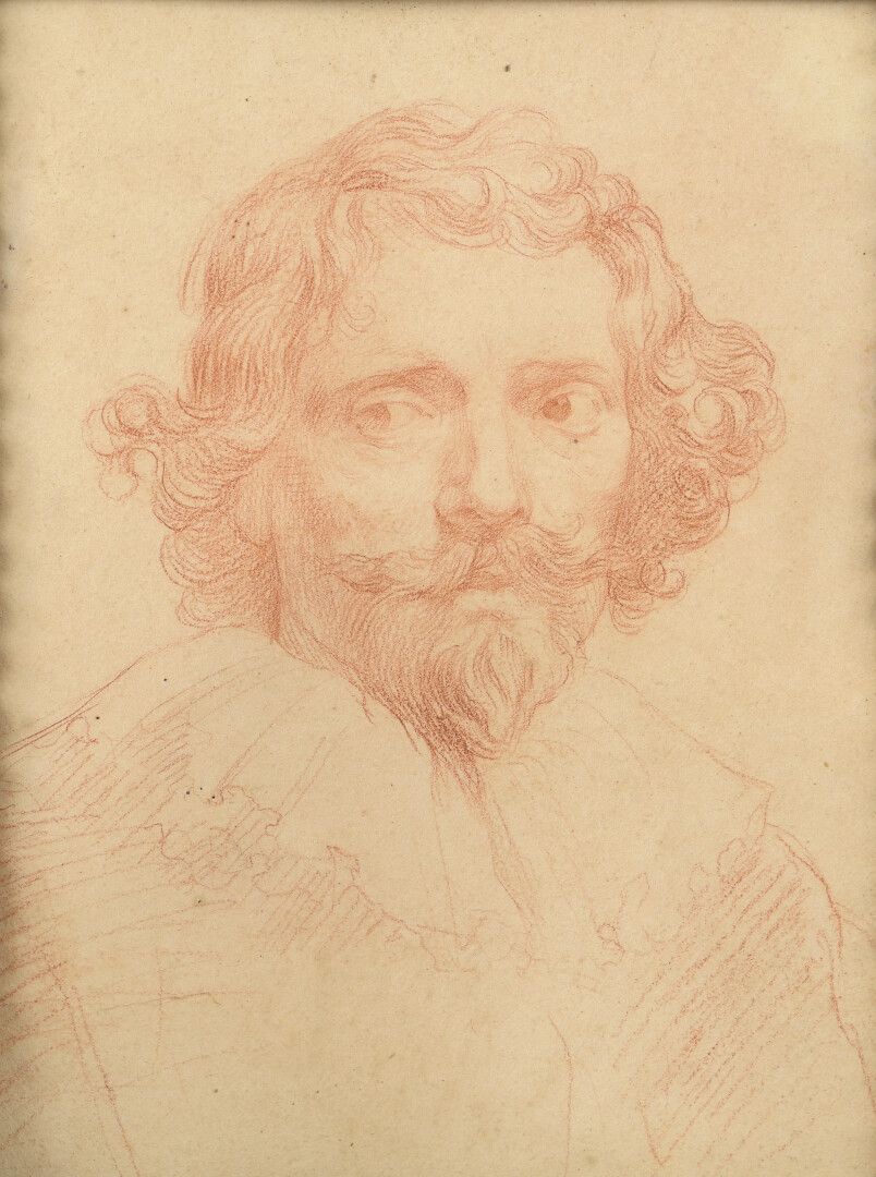 Null FRANZÖSISCHE SCHULE des 18. Jahrhunderts nach van Dyck.

Nach dem Porträt v&hellip;