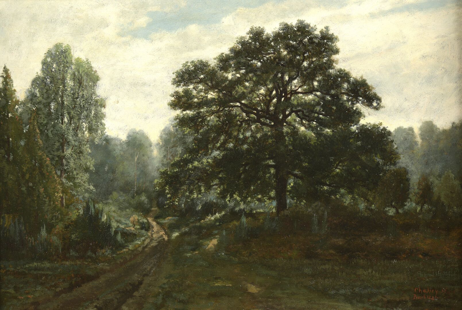 Null Léonce CHABRY (1832-1882)

Chêne à Barbizon

Huile sur panneau.

Signé, dat&hellip;