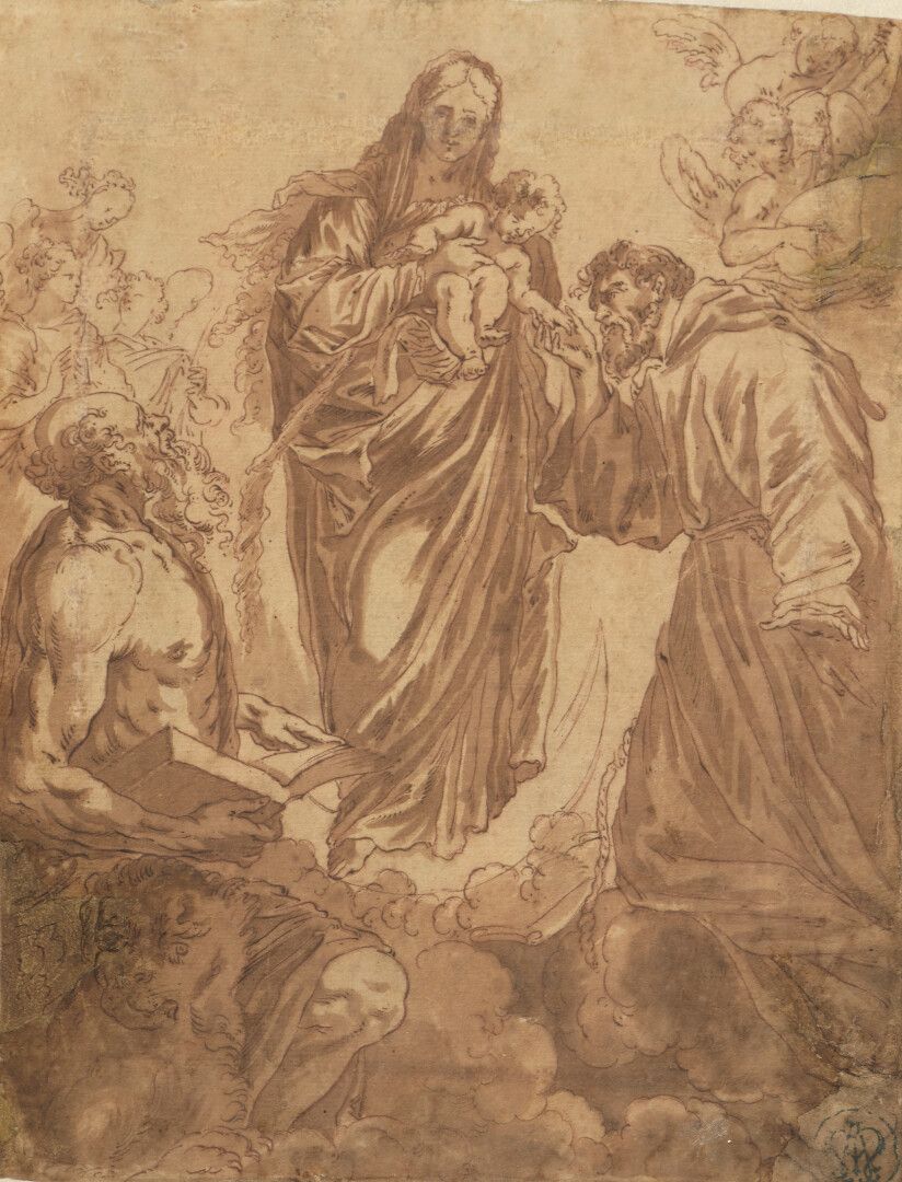 Null 17th century SPANISH school

Virgin in Majesty with Saint Jerome and Saint &hellip;