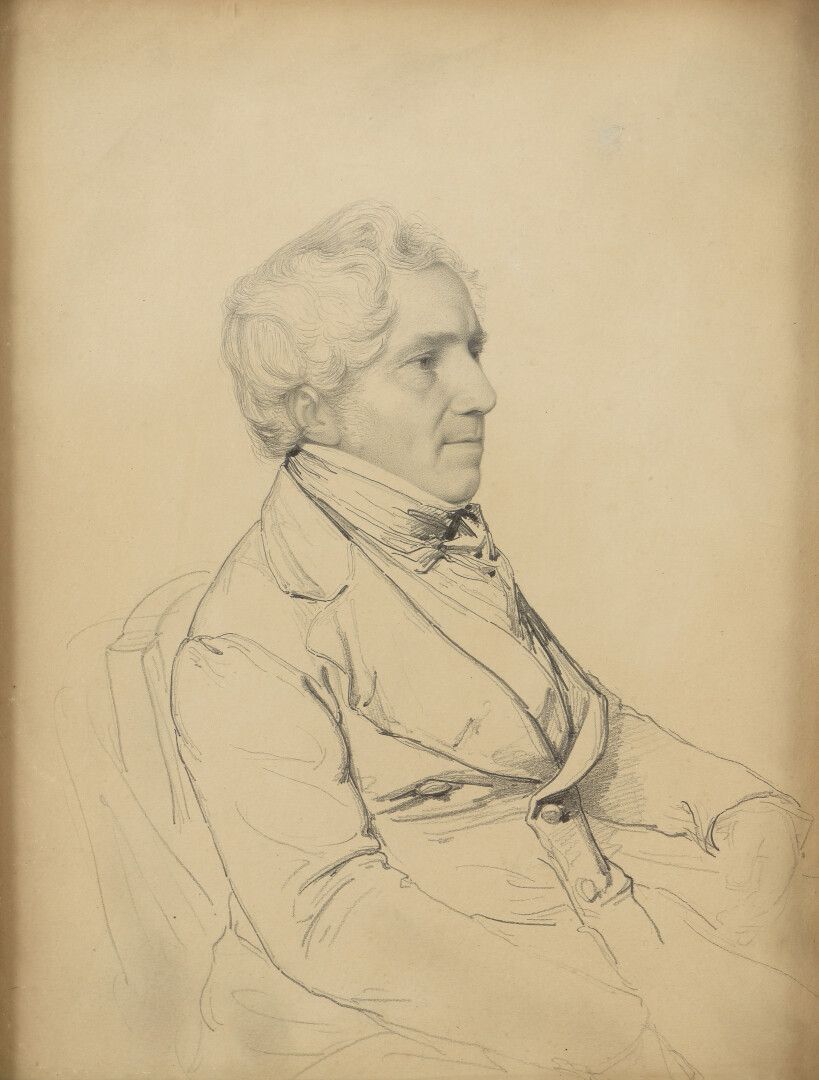 Null Henri LEHMANN (1814-1882), attribuito a

Ritratto di un uomo in busto verso&hellip;
