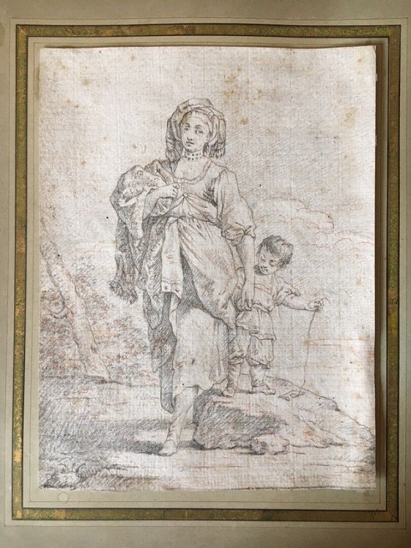 Null Dans le goût de Jean-Baptiste HUET (1745-1811)

Etude de paysanne russe et &hellip;