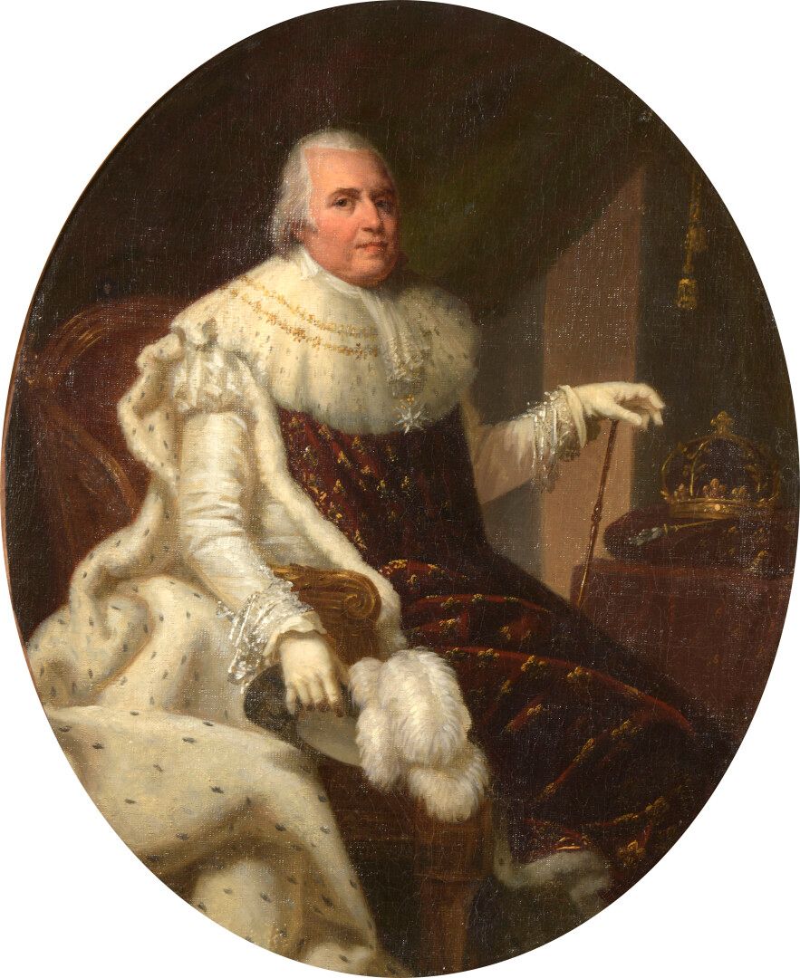 Null ESCUELA FRANCESA hacia 1820, séquito del barón GÉRARD

Retrato del rey Luis&hellip;