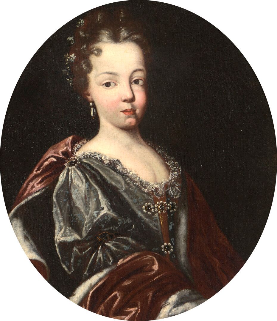 Null PIEMONTISCHE SCHULE um 1680

Porträt von Adelaide von Savoyen.

Ovales Gemä&hellip;