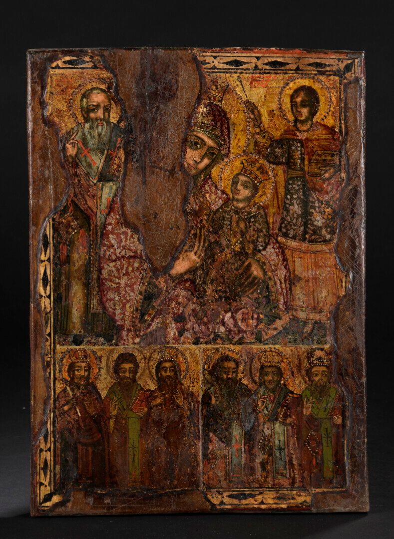 Null GREECE, 18th-19th century

Icon with two registers representing the Mother &hellip;