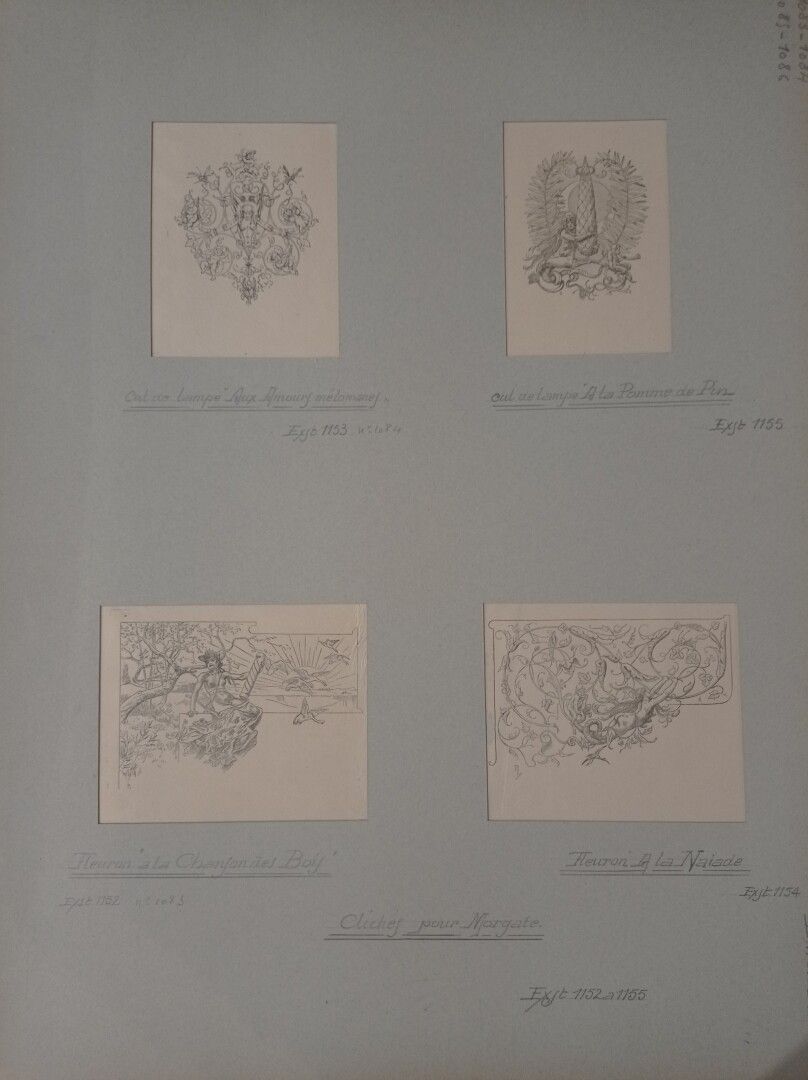Null 在Felicien rops之后

1875年4月和5月的《国际水手协会研究报告》的封面，复制品，48 x 34 cm (Exteens 1149)，&hellip;