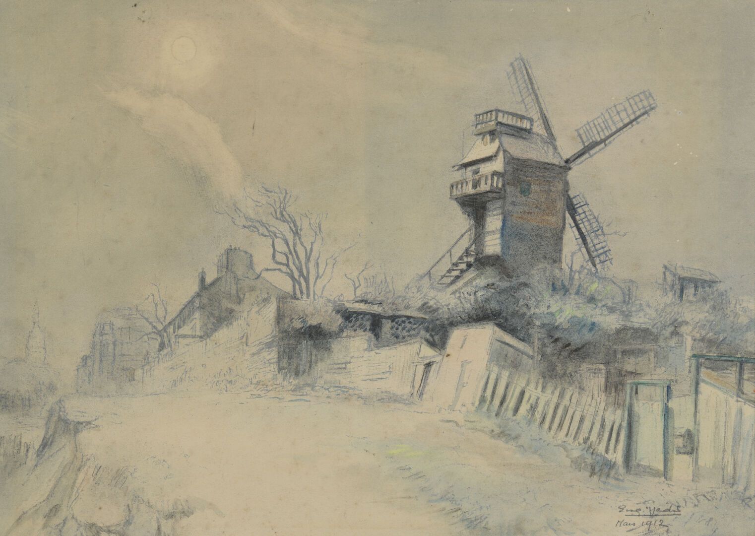 Null Eugène Véder (1876-1936)

Le Moulin

Lavis d'aquarelle et encre de Chine su&hellip;