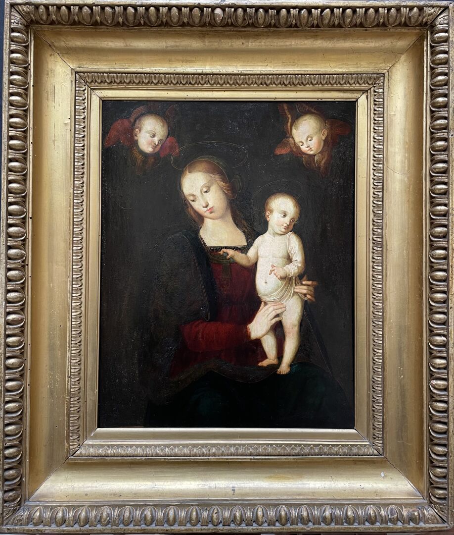 Null Im Geschmack von PERUGIN

Madonna mit Kind, umgeben von zwei Seraphim.

Mit&hellip;