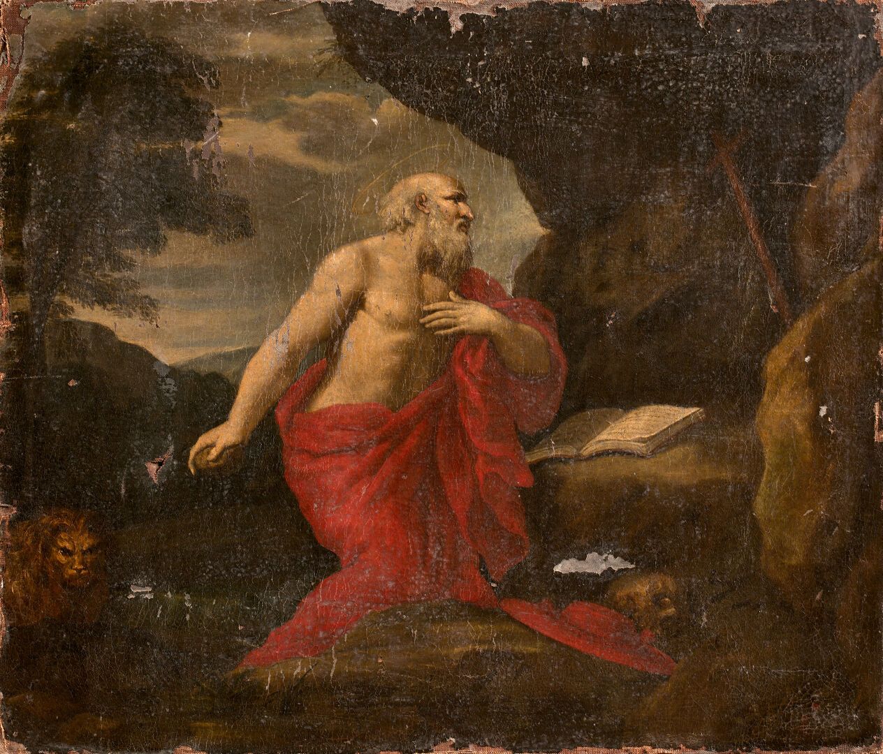 Null FRANZÖSISCHE Schule um 1740

Der Heilige Hieronymus in der Wüste

Gemälde a&hellip;