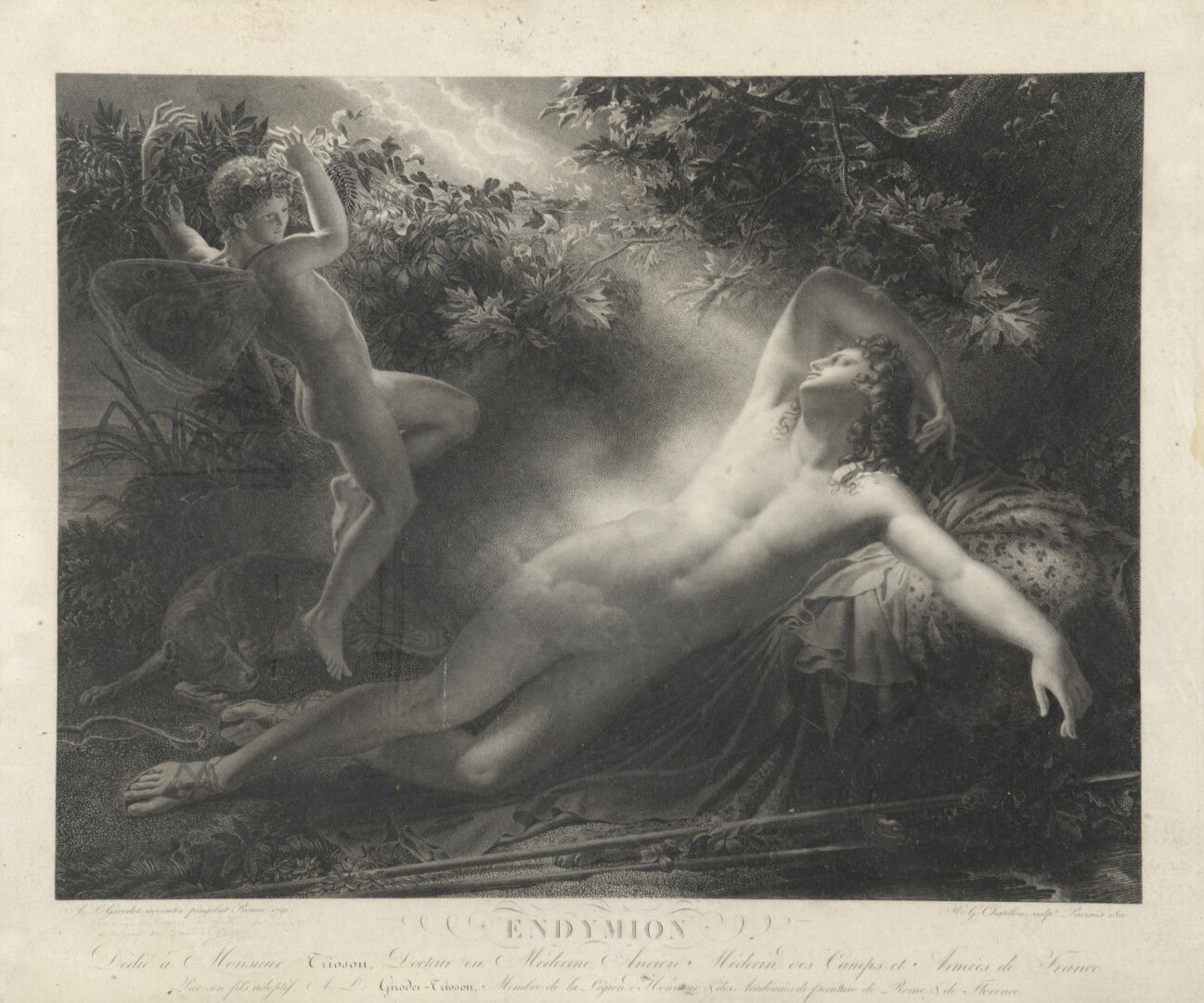 D'après GIRODET gravé par H.G. CHATILLON After GIRODET engraved by H.G. CHATILLO&hellip;